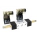 Pneumatic Solenoid Valve 5/2 Square Double Coil